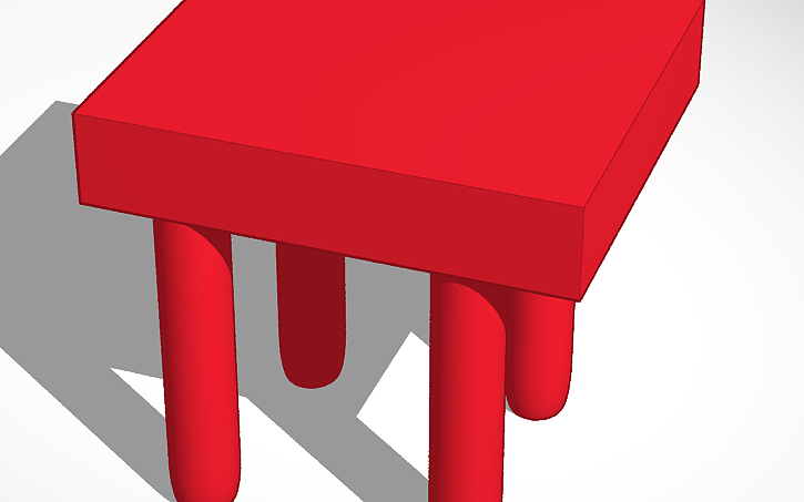 3D design BENCH - Tinkercad