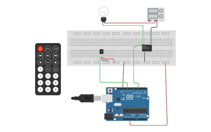 Relay Module Arduino Cad Block Circuit design Relay Module - Tinkercad
