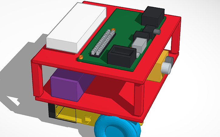 3D design robot training - Tinkercad