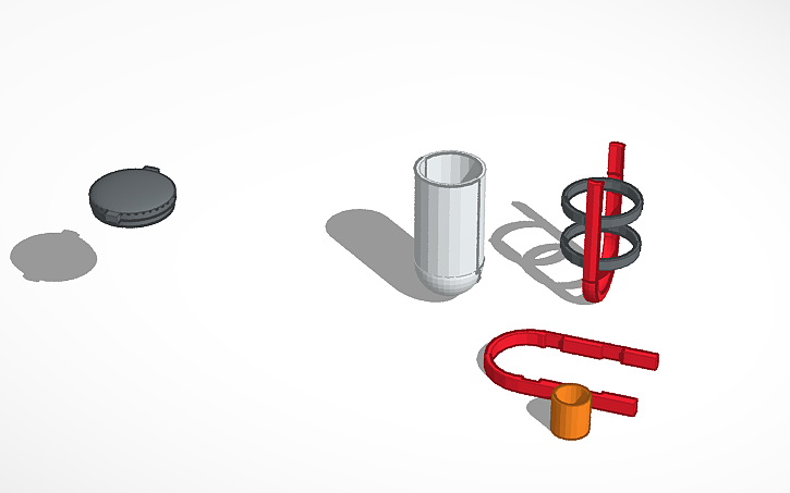 3D design ghostbusters containment unit light - Tinkercad