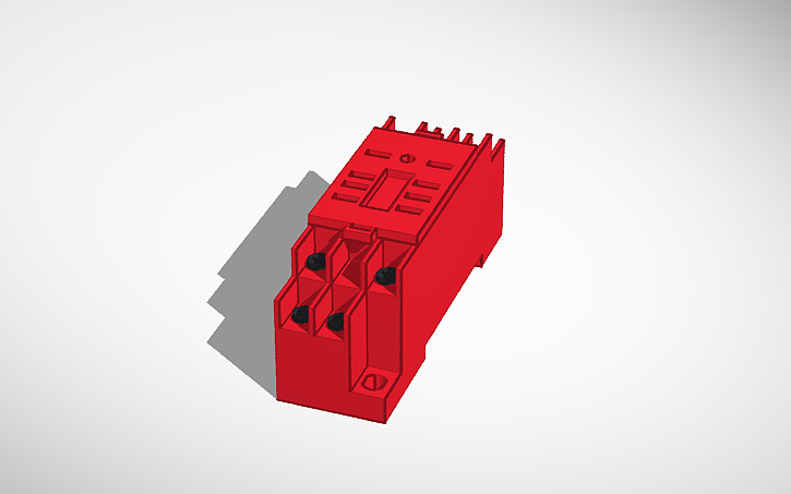 3D design Socket Relay - Tinkercad