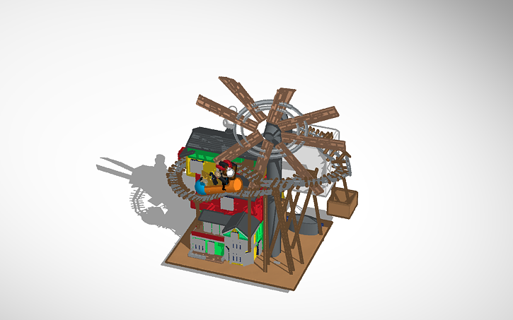 3D design Hello neighbor Alpha 3 House - Tinkercad