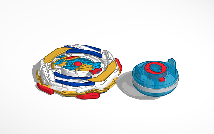 beyblade burst imperial dragon - Tinkercad