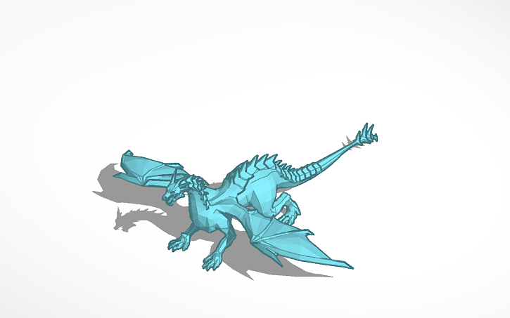3D design my ultimate dragon - Tinkercad