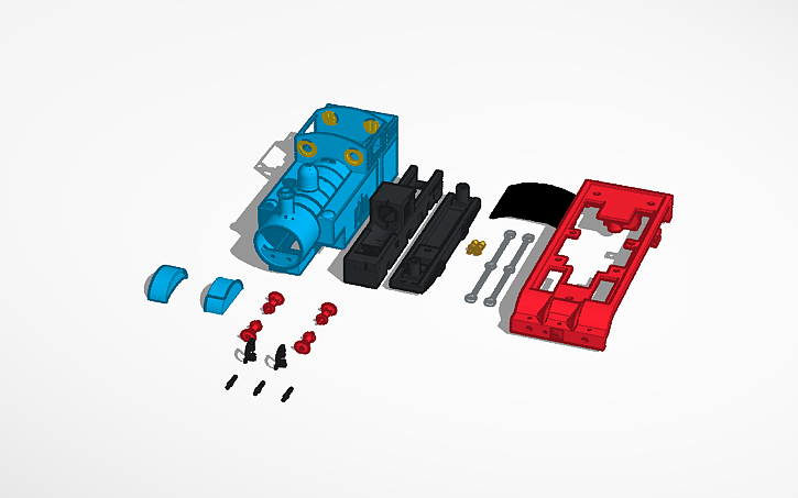 3D design Perspex Thomas (New) - Tinkercad