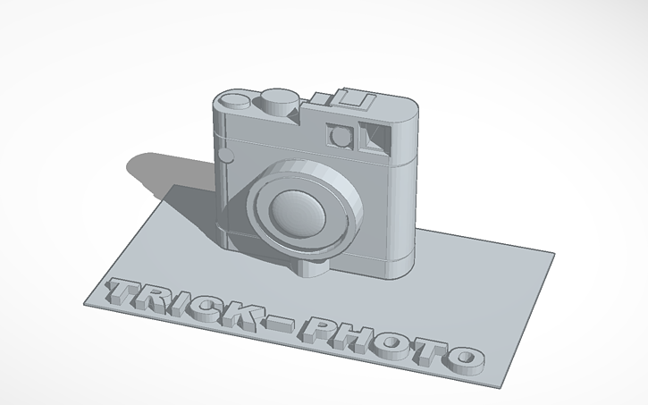 3D design Camara - Tinkercad