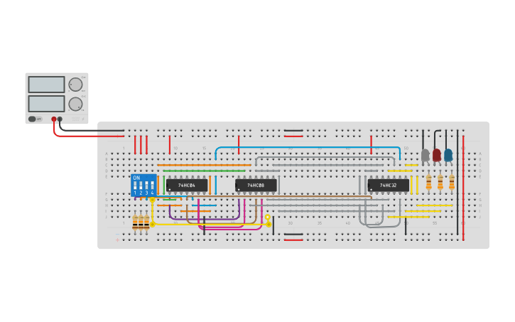 Circuit design AST 122 - ENOBACAN - BIT I-A CIRCUIT NO. 5 - Tinkercad