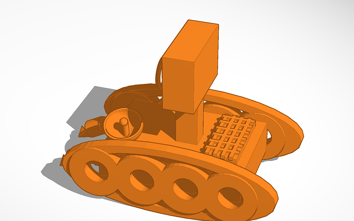 3D design Mars Rover - Tinkercad
