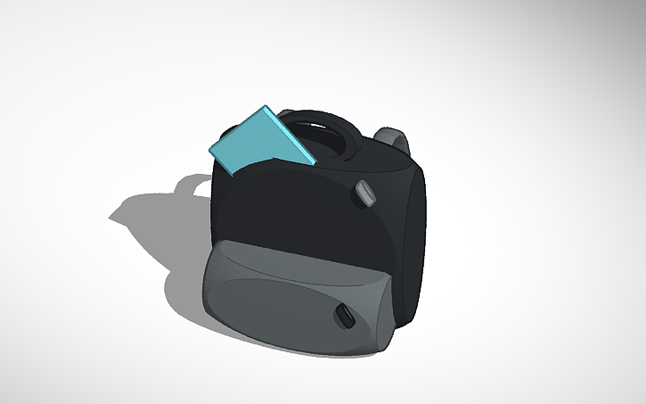 3D design Backpack - Tinkercad