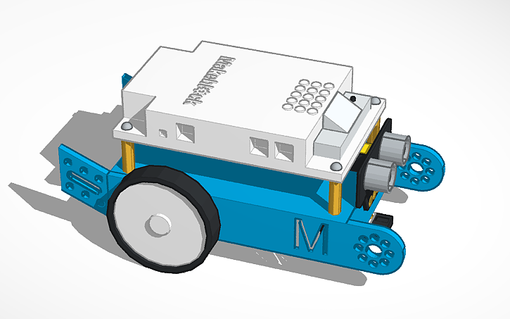 3D design Mbot pro - Tinkercad