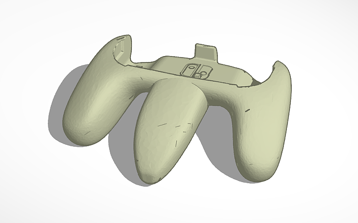 3D design n64 joycon grip - Tinkercad