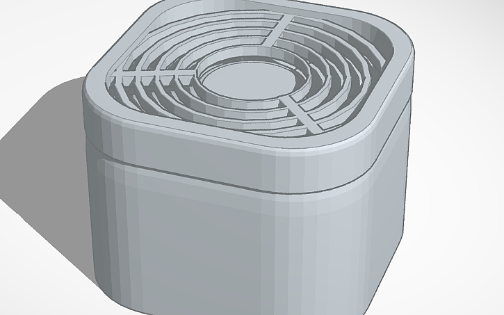 Condenser Design 3d 3D design condenser unit - Tinkercad