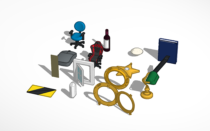 3D design Maker Shape Rejects - Tinkercad