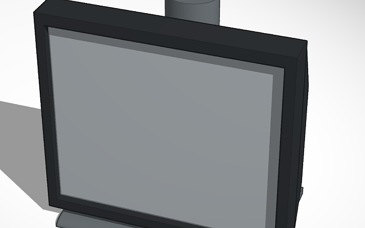 3D design ordenador (pantalla) - Tinkercad