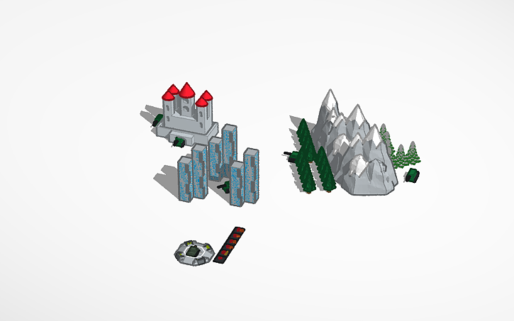 3D design tank game sim lab - Tinkercad