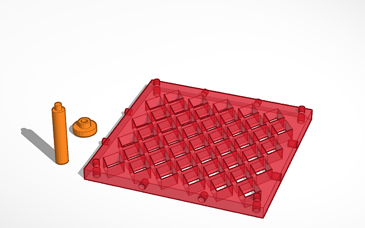 3D design Modular Rack - Tinkercad