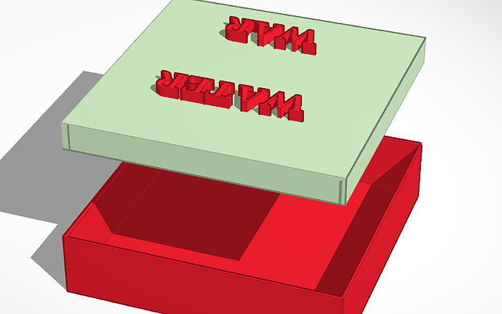 3D design Box - Tinkercad
