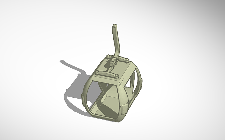 3D design teleferico - Tinkercad