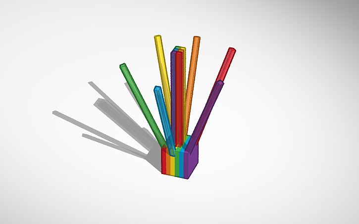 3D design THE ULTIMATE SQUARE - Tinkercad