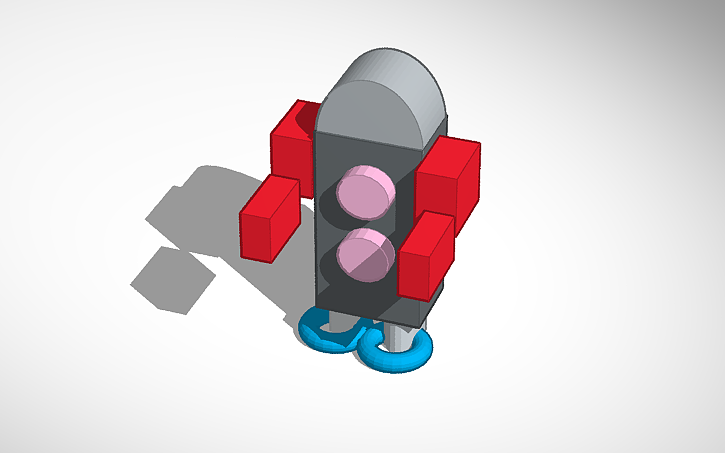 3D design Robot humanoide - Tinkercad