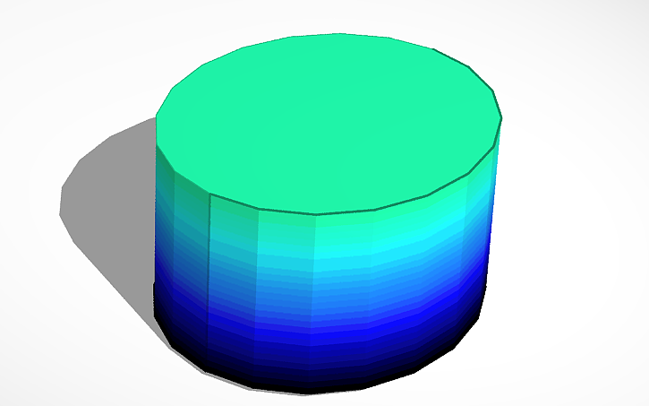 3D design more gradients - Tinkercad