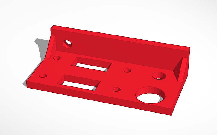 3D design usb panel - Tinkercad