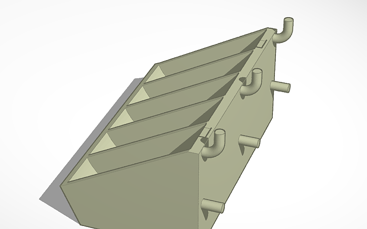 3D design Pegbard Wire Holder - Tinkercad