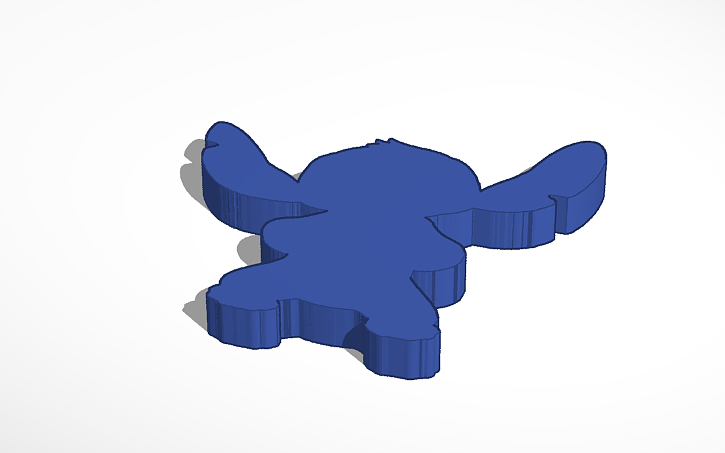3D design Stitch - Tinkercad
