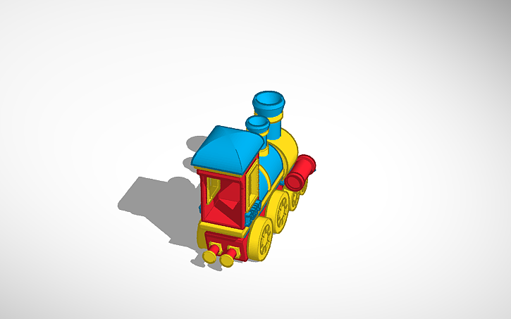 3D design Choo Choo Train - Tinkercad