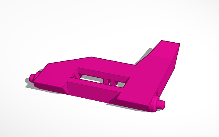 3D design Blinger spring loaded mechanism - Tinkercad