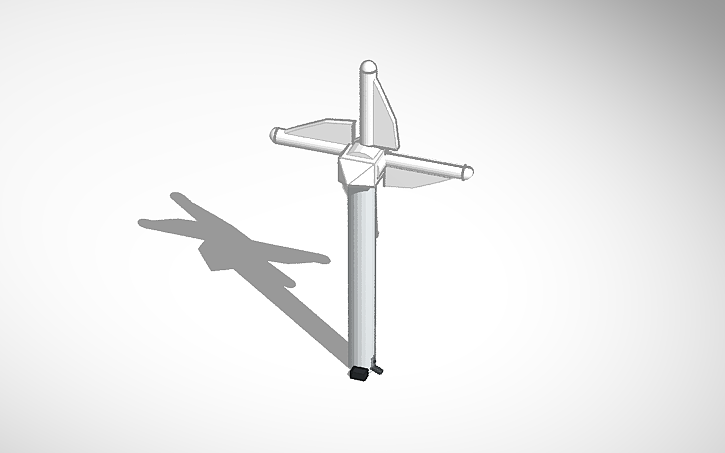 3D design windmill - Tinkercad