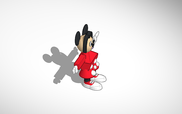 Mini Mouse Layout Design 3D design Mini mouse - Tinkercad