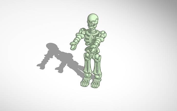 Skeleton Build Inventor 3D design iskeleton - Tinkercad