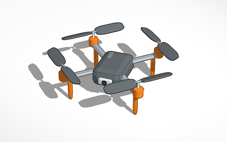 3D design Drone - Tinkercad