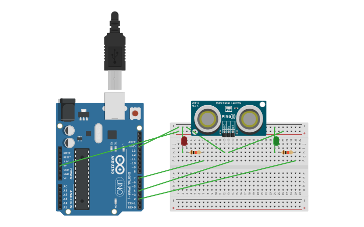 Circuit design sensor - Tinkercad