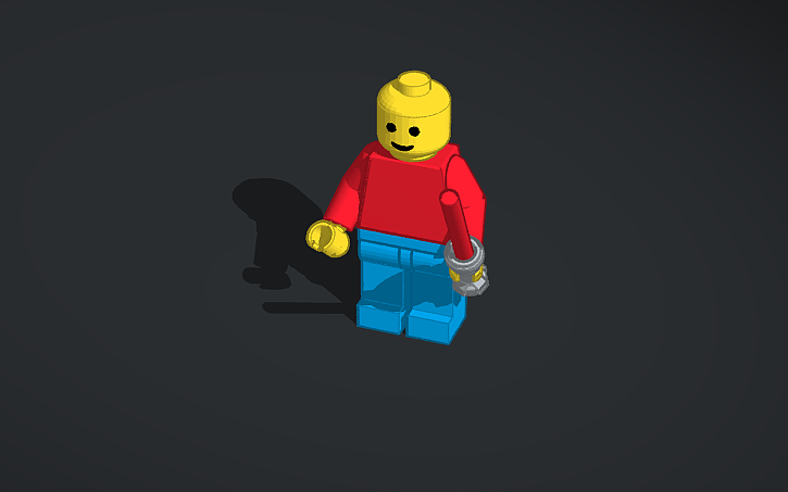 3D design Lego ragdoll. - Tinkercad
