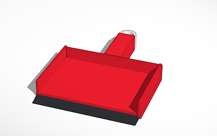 3D design Dust pan - Tinkercad