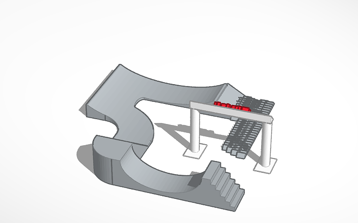 3D design Copy of MyMiniFactory Contest Theme 2: Fingerboard ramps ...