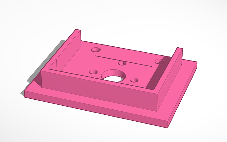 3D design FT Firewall - Tinkercad