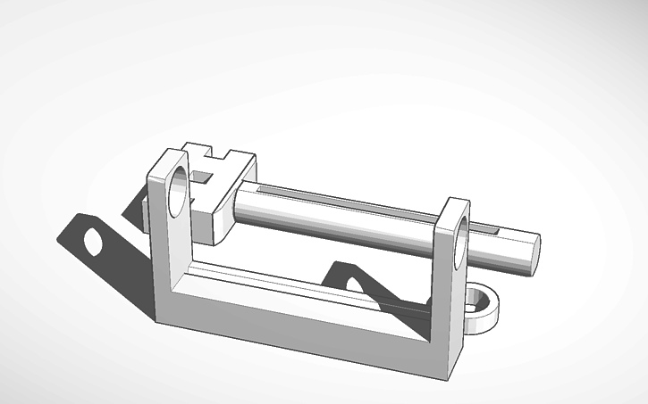 3D design Toothpaste Roll - Tinkercad