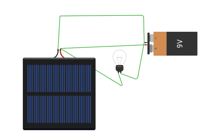 Circuit design SOLAR PANEL CIRCUIT-AYESHA - Tinkercad