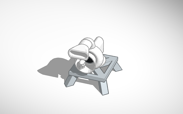 3D design ACA allertor - Tinkercad