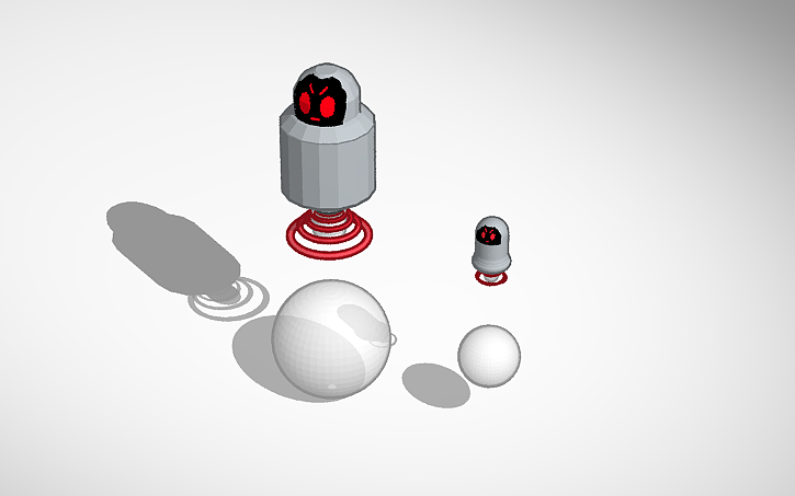 3D design Mega Patrol Bot (Sim Lab Enemy) - Tinkercad