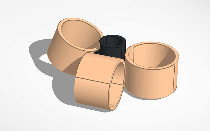 3D design Finger Ring MKII - Tinkercad