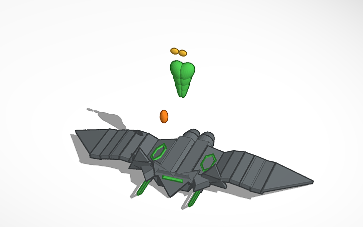 3D design Green Goblin - Tinkercad