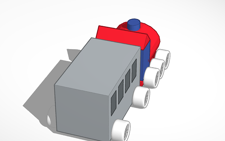 3D design train - Tinkercad