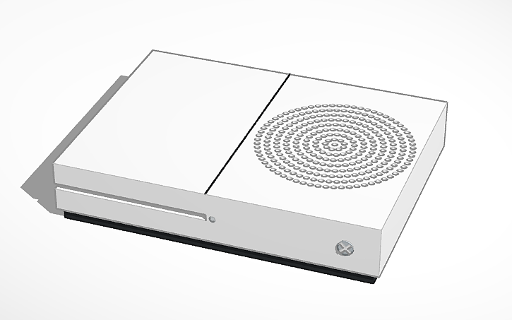 3D design my xbox one s - Tinkercad