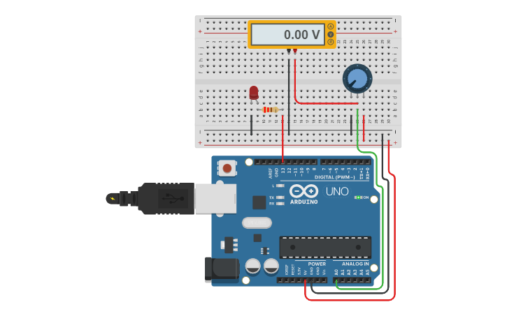 Circuit design Activity 11 - Tinkercad