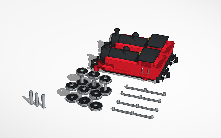 3D design Matchbox E2 Class Tank Engine - Tinkercad