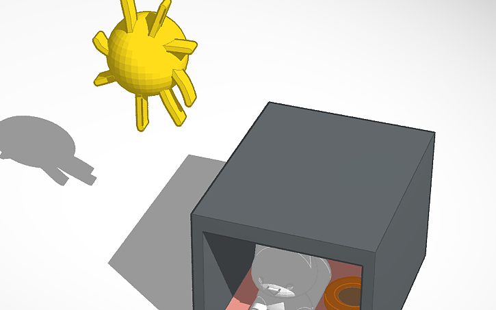 3D design cat - Tinkercad